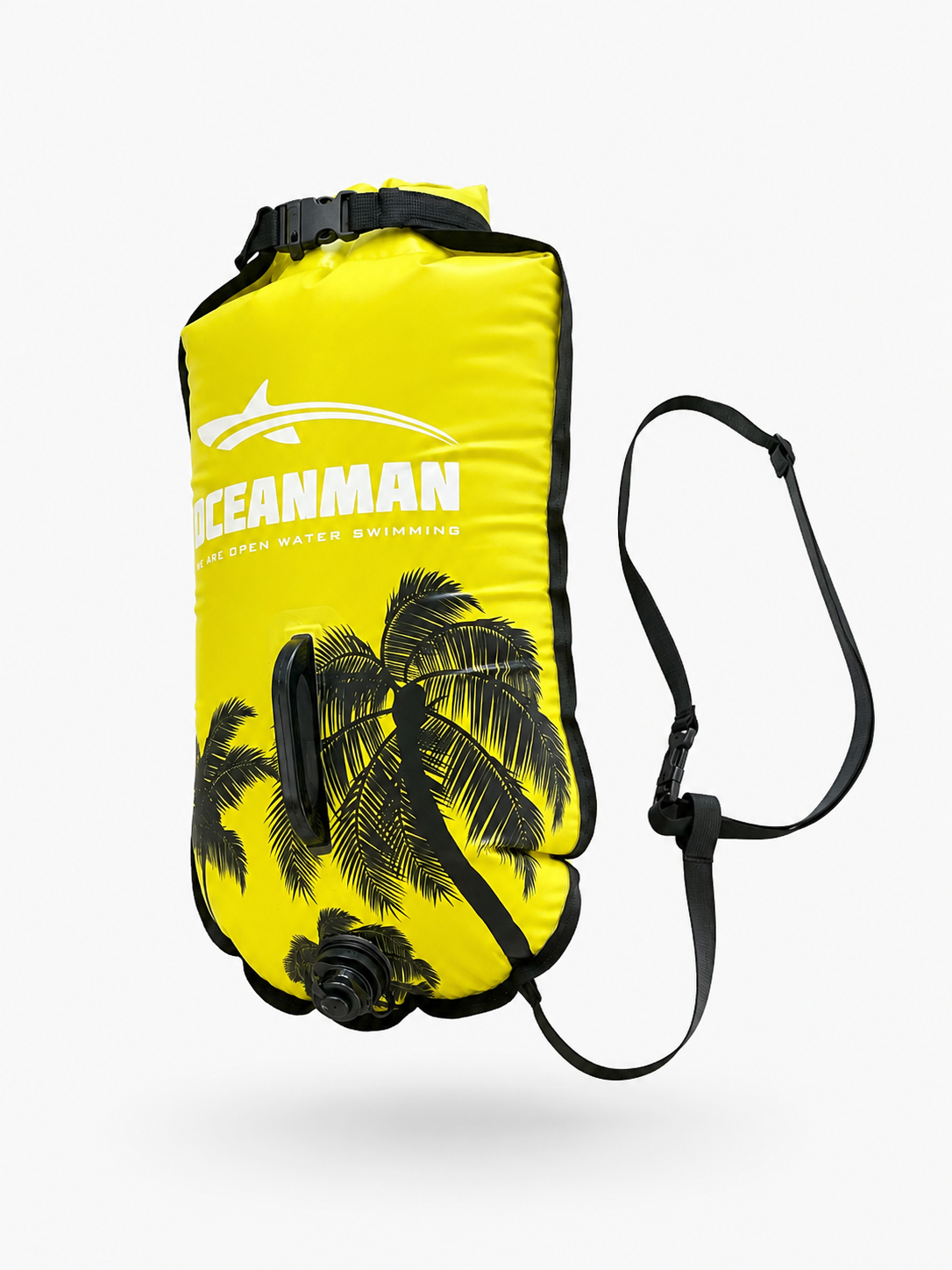 Swimming Buoy Dry Bag Yellow Palm