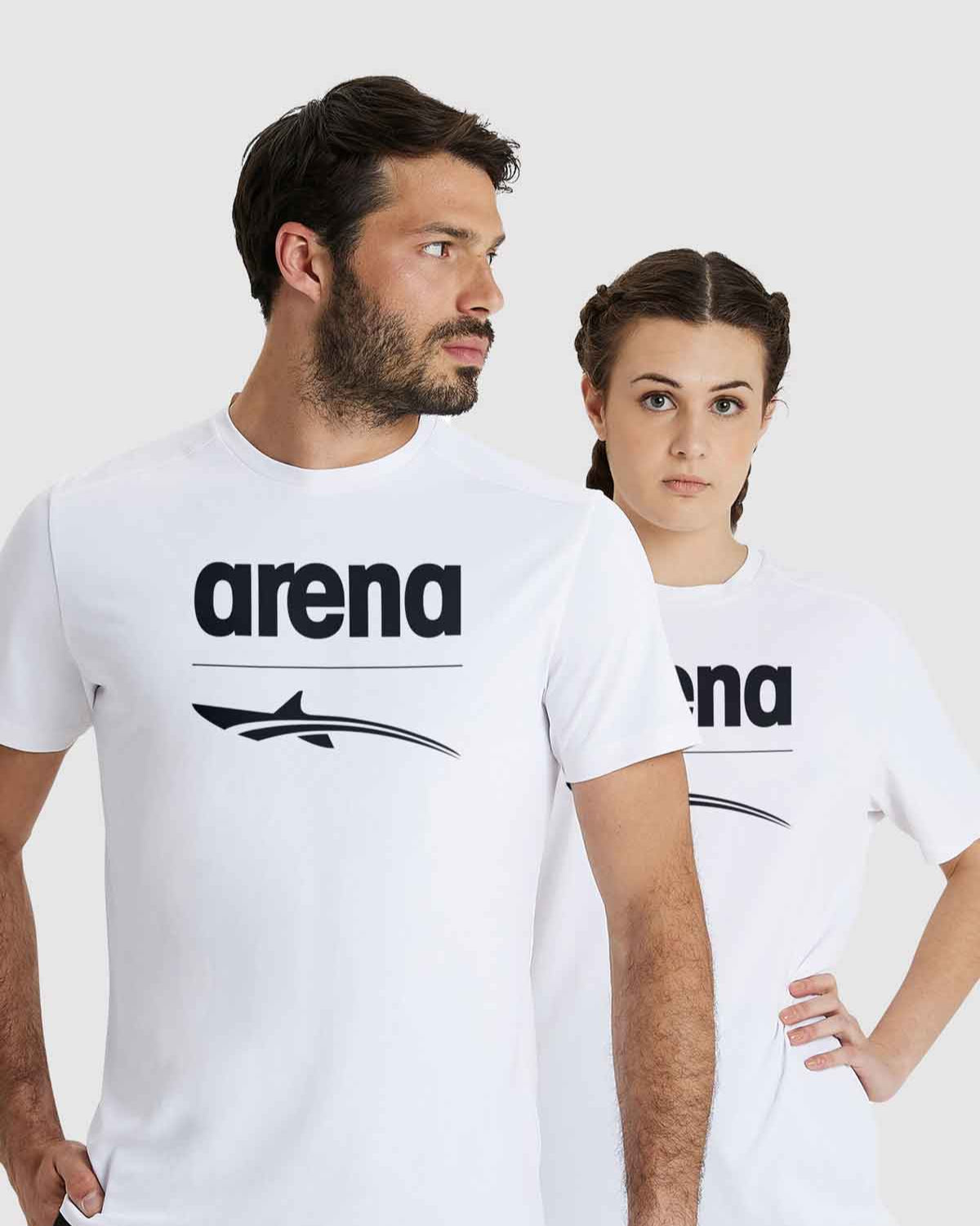 Oceanman X Arena White Unisex T shirt
