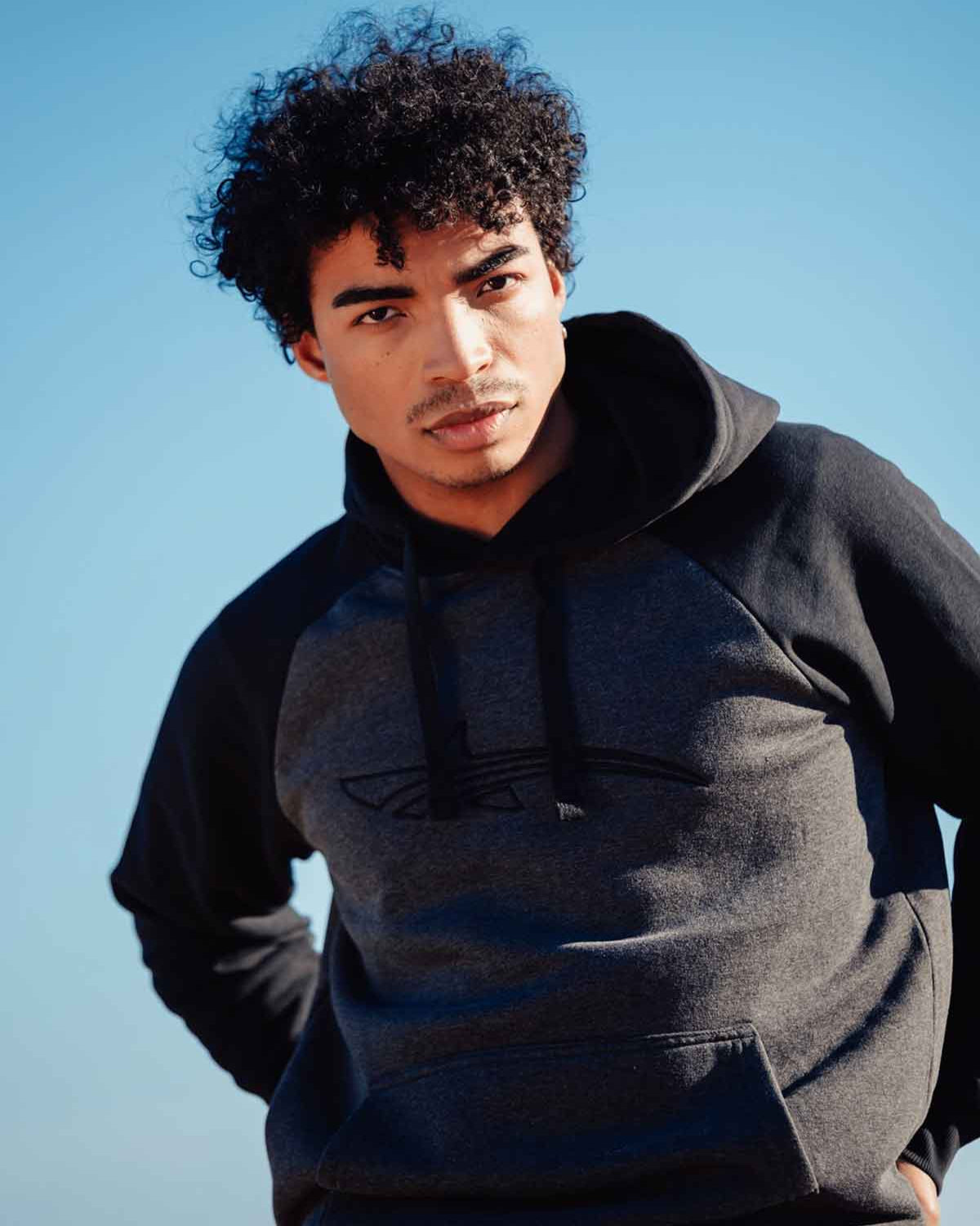 Bali edition blacj and grey oceanman hoodie