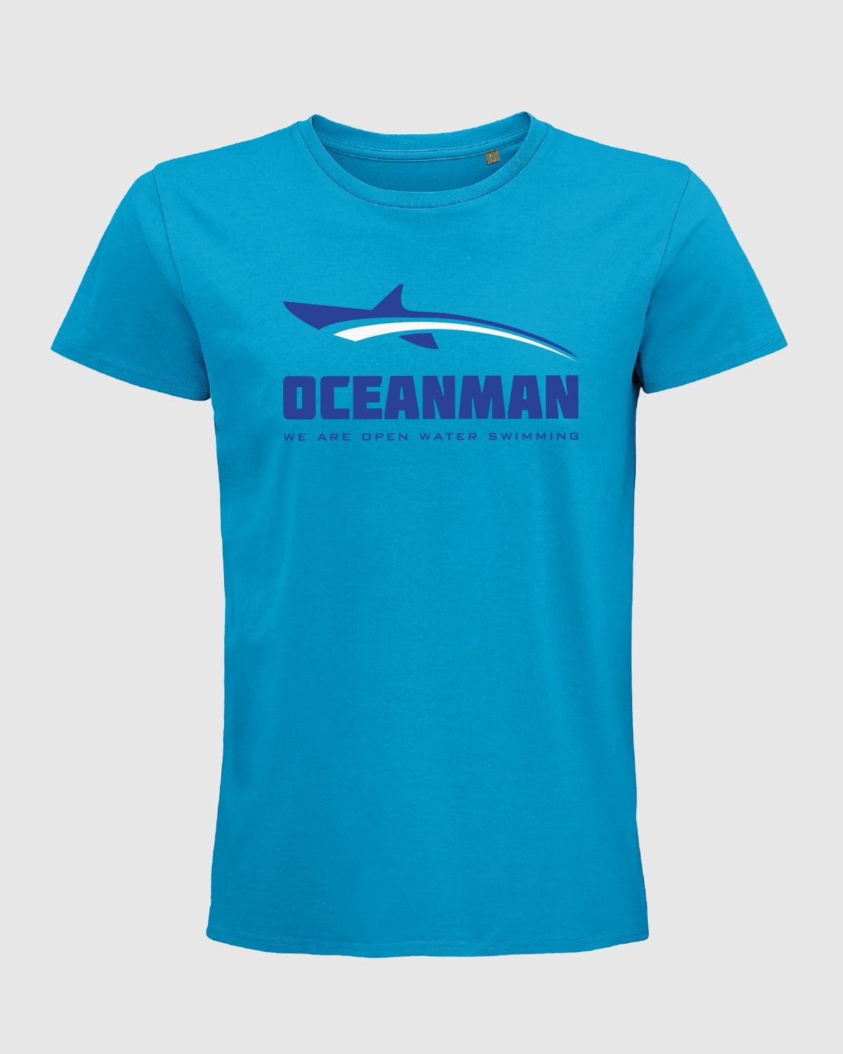Icon T-shirt White aqua