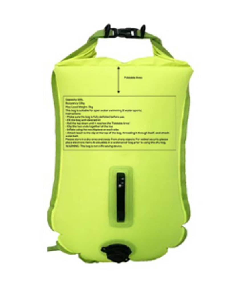 Swimming Buoy Dry Bag Green