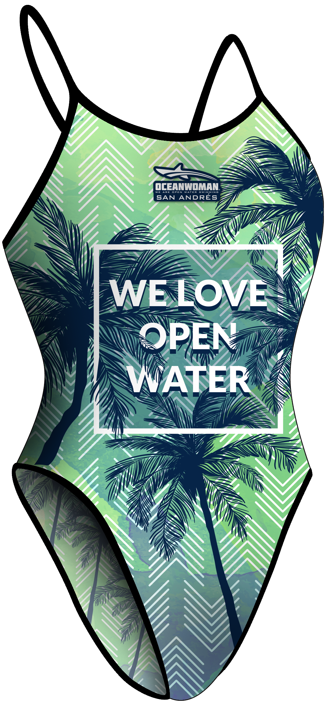 Women's One-piece Swimsuit Open Water