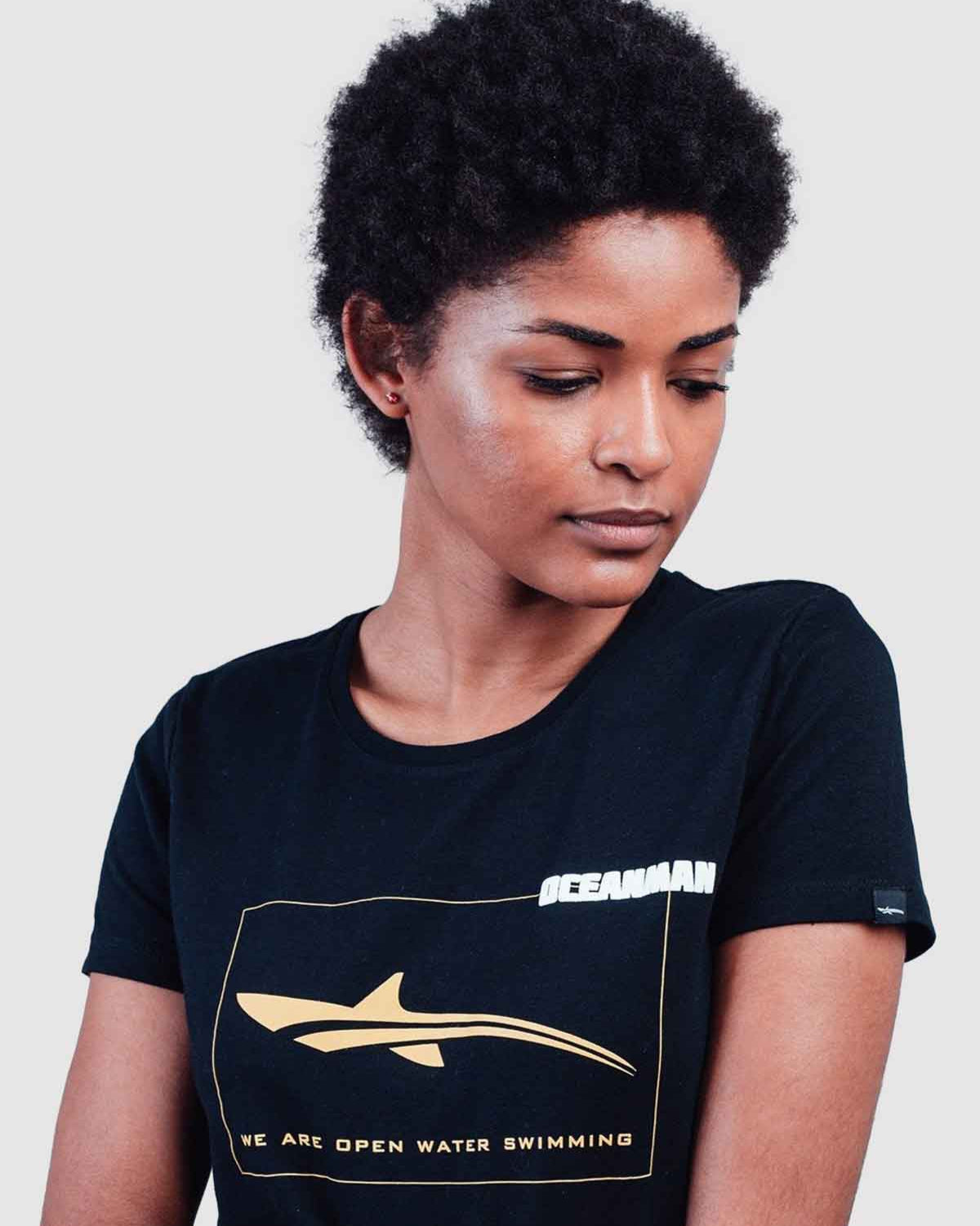 Oceanwoman odesa black t shirt