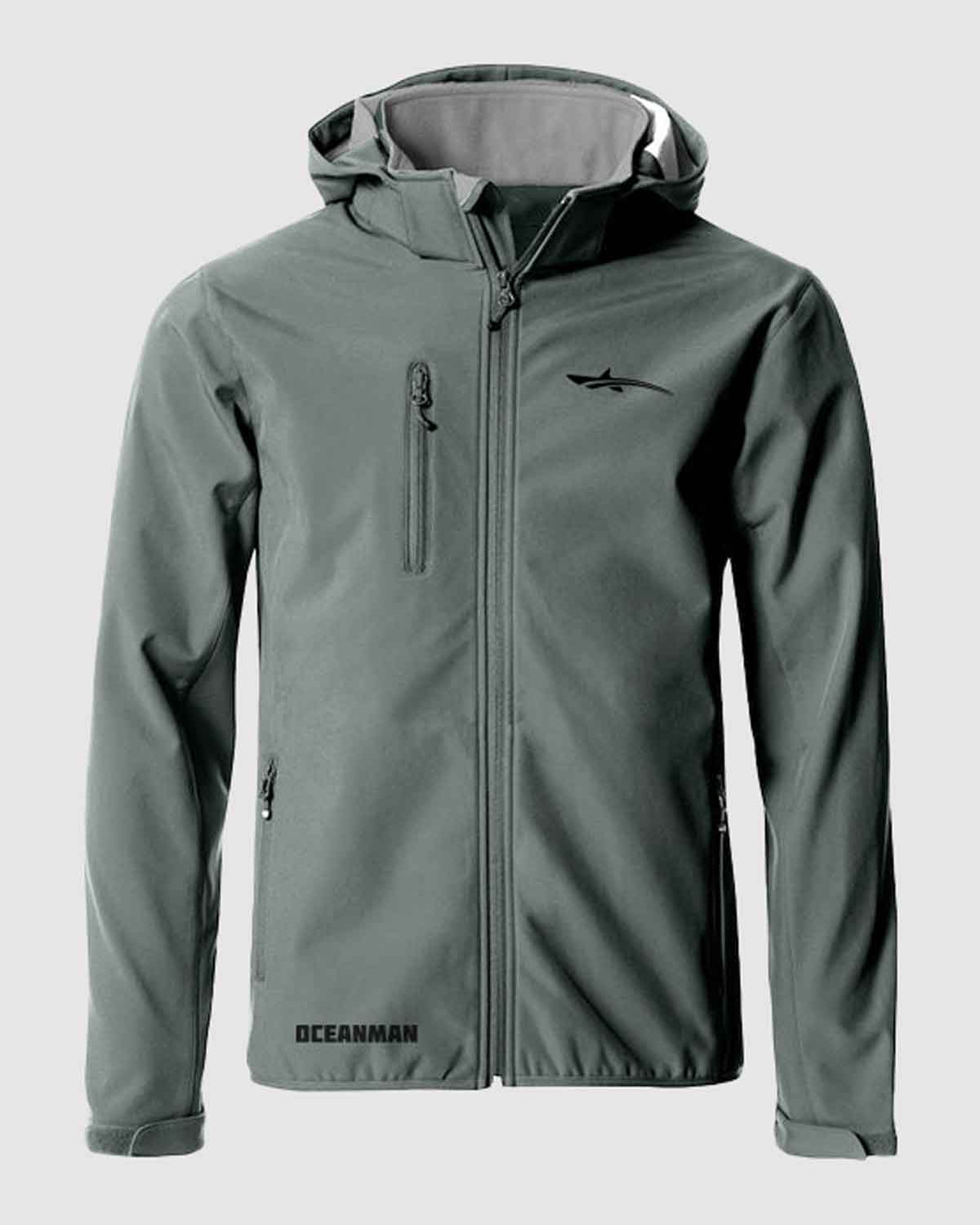 Oceanman grey sofshell jacket