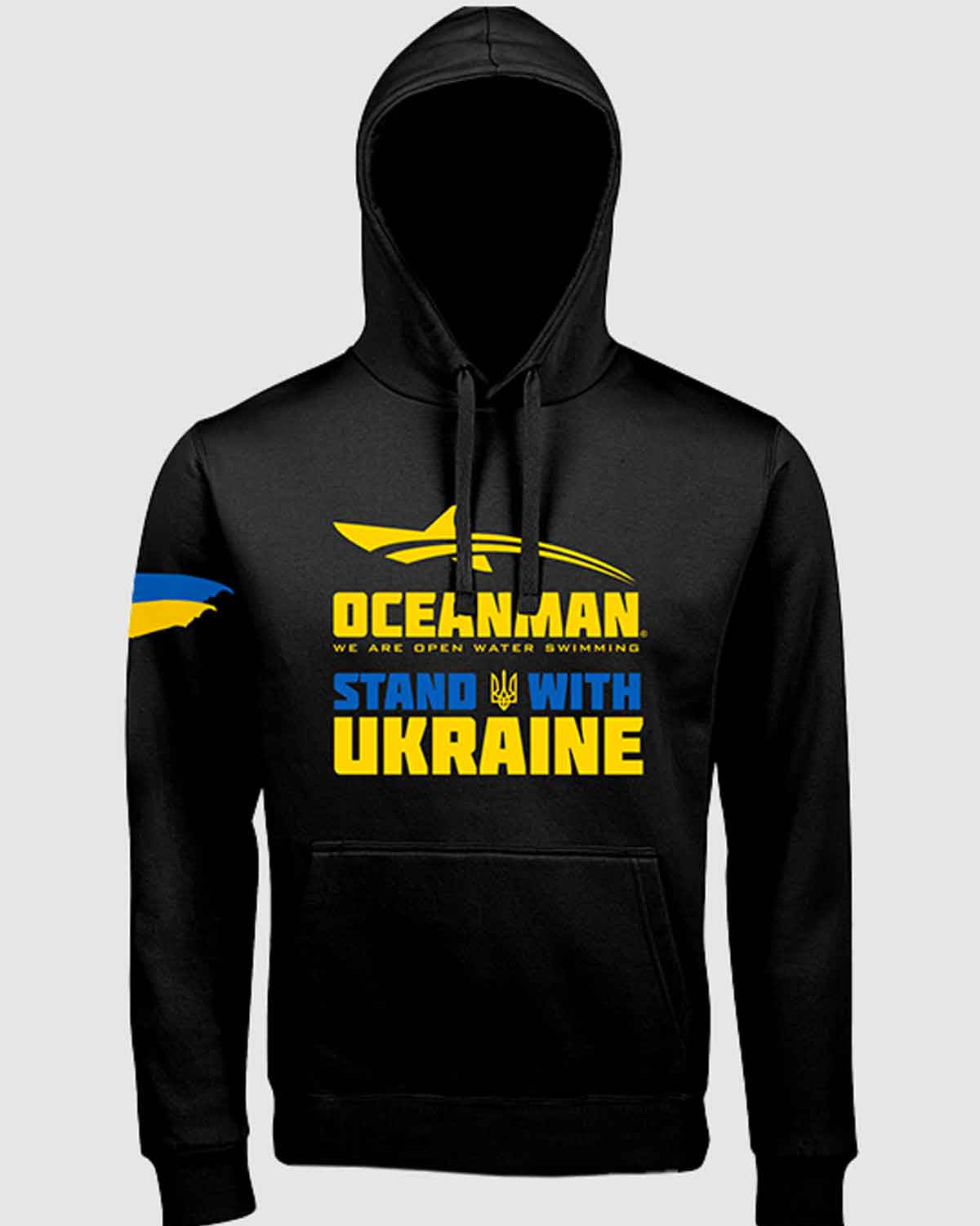 Oceanman ukraine collection collection black men hoodie
