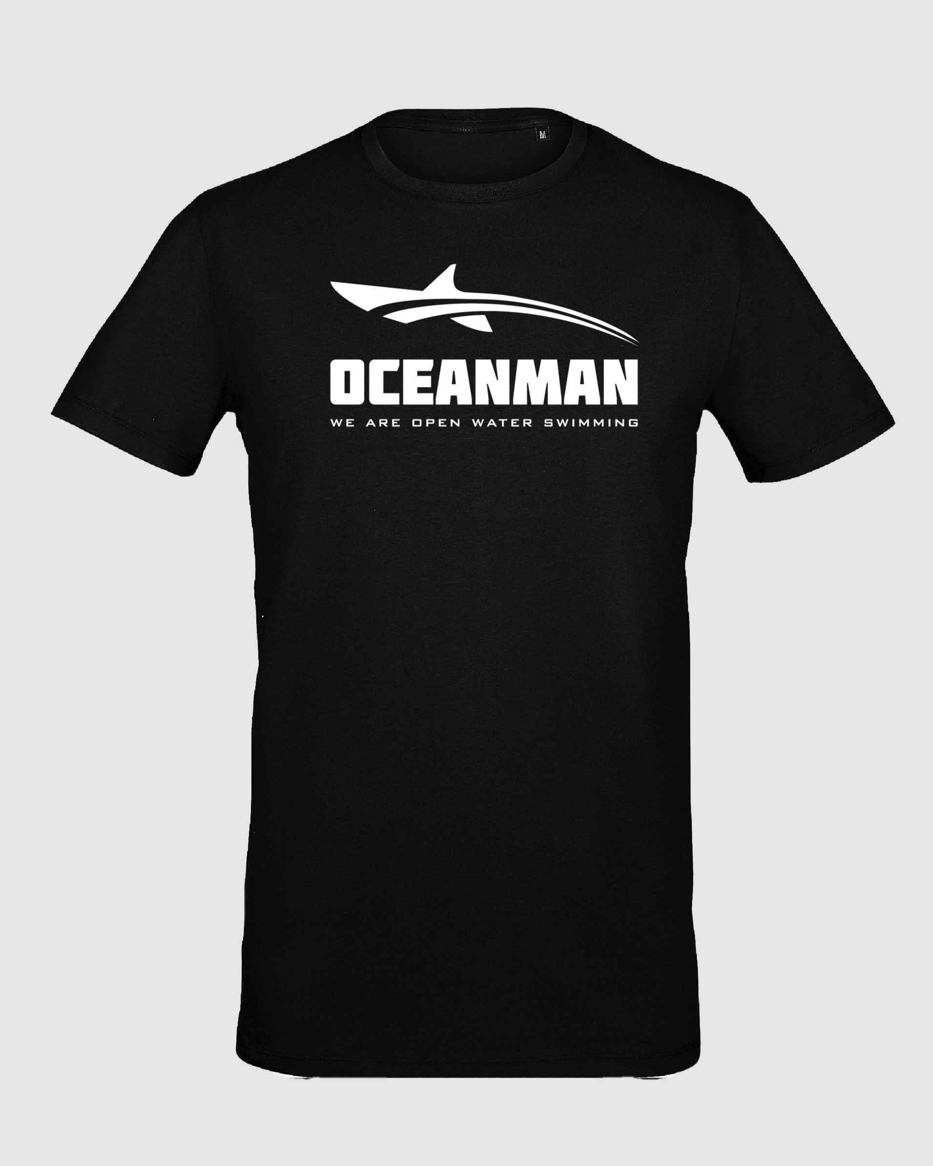 Oceanman icon t shirt black men