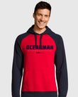 Bali Hoodie Red/ Navy