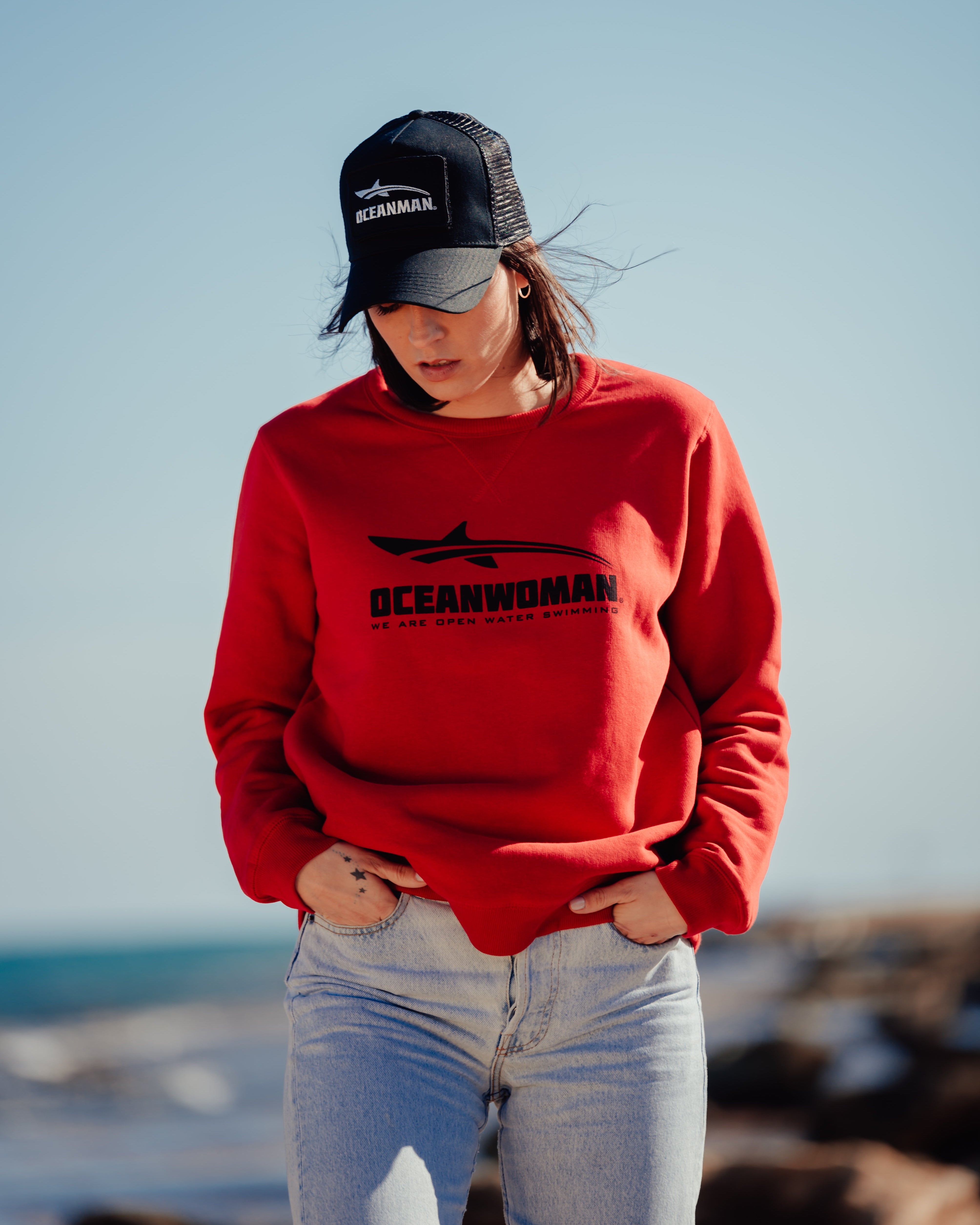 Icon Sweatshirt Woman Red
