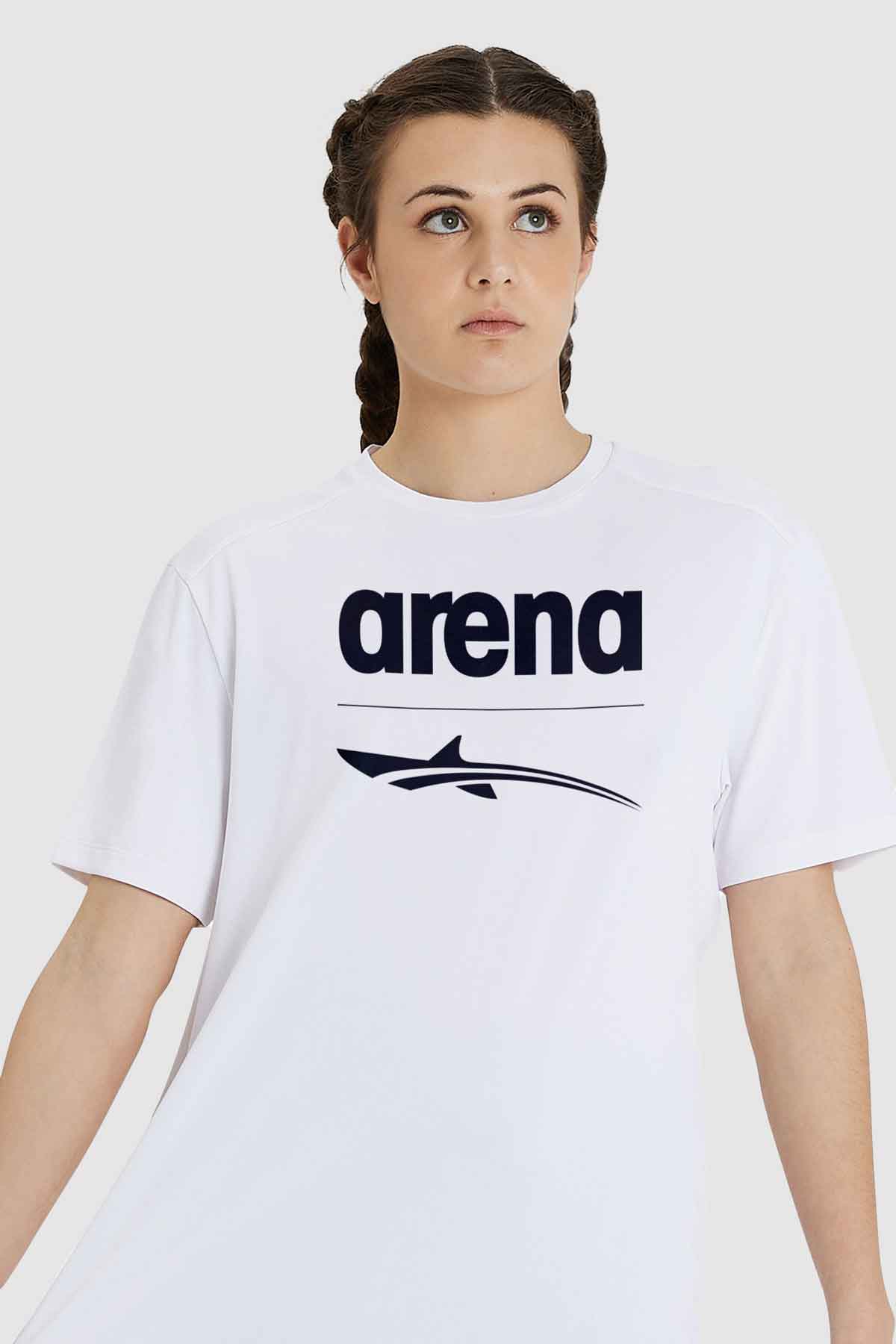 Oceanman X Arena White Unisex T shirt