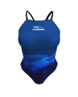 Women’s Blue Wave One-Piece Swimsuit