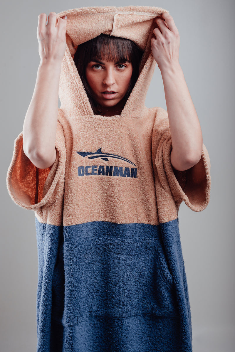 Oceanman Hoodie Poncho